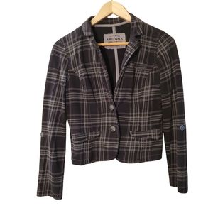 Arizona Womens Preppy Long Sleeve Cotton Jacket Size Medium